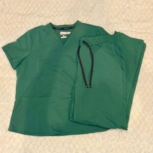 Green Scrub Set